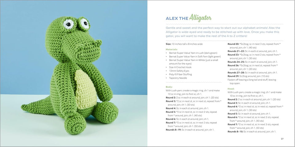 Crochet Cute Critters: 26 Easy Amigurumi Patterns