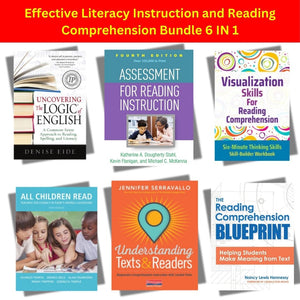 Effective Literacy Instruction and Reading Comprehension Ebook Bundle 6 IN 1