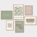 25 Mental Health Posters: Psychology Wall Art Prints, Therapy Office Decor, Counselor Office, Printable Quotes