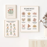 25 Mental Health Posters: Psychology Wall Art Prints, Therapy Office Decor, Counselor Office, Printable Quotes