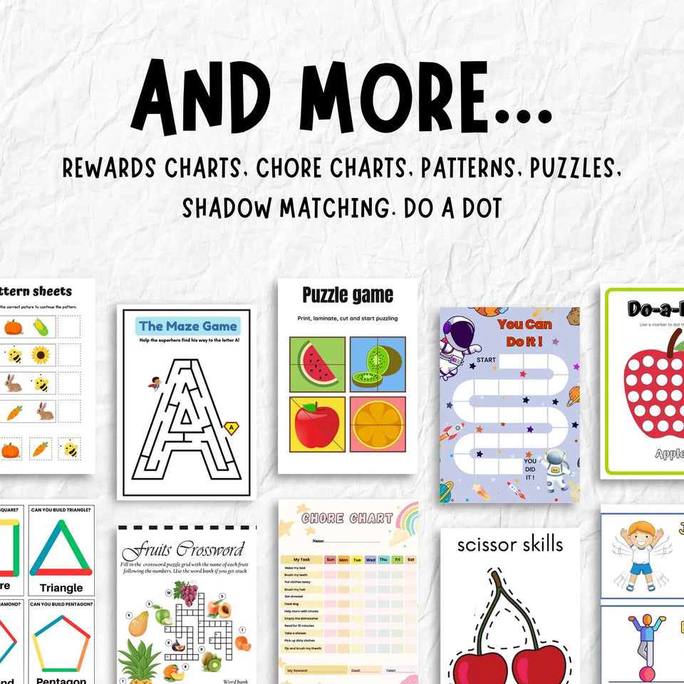 Kids Learning & Classroom Activities Bundle: 15000+ Worksheets for Teachers & Parents | PLR, MRR, DFY Rights